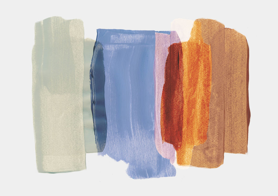 Abstract Brush Strokes 49 Mural Wallpaper