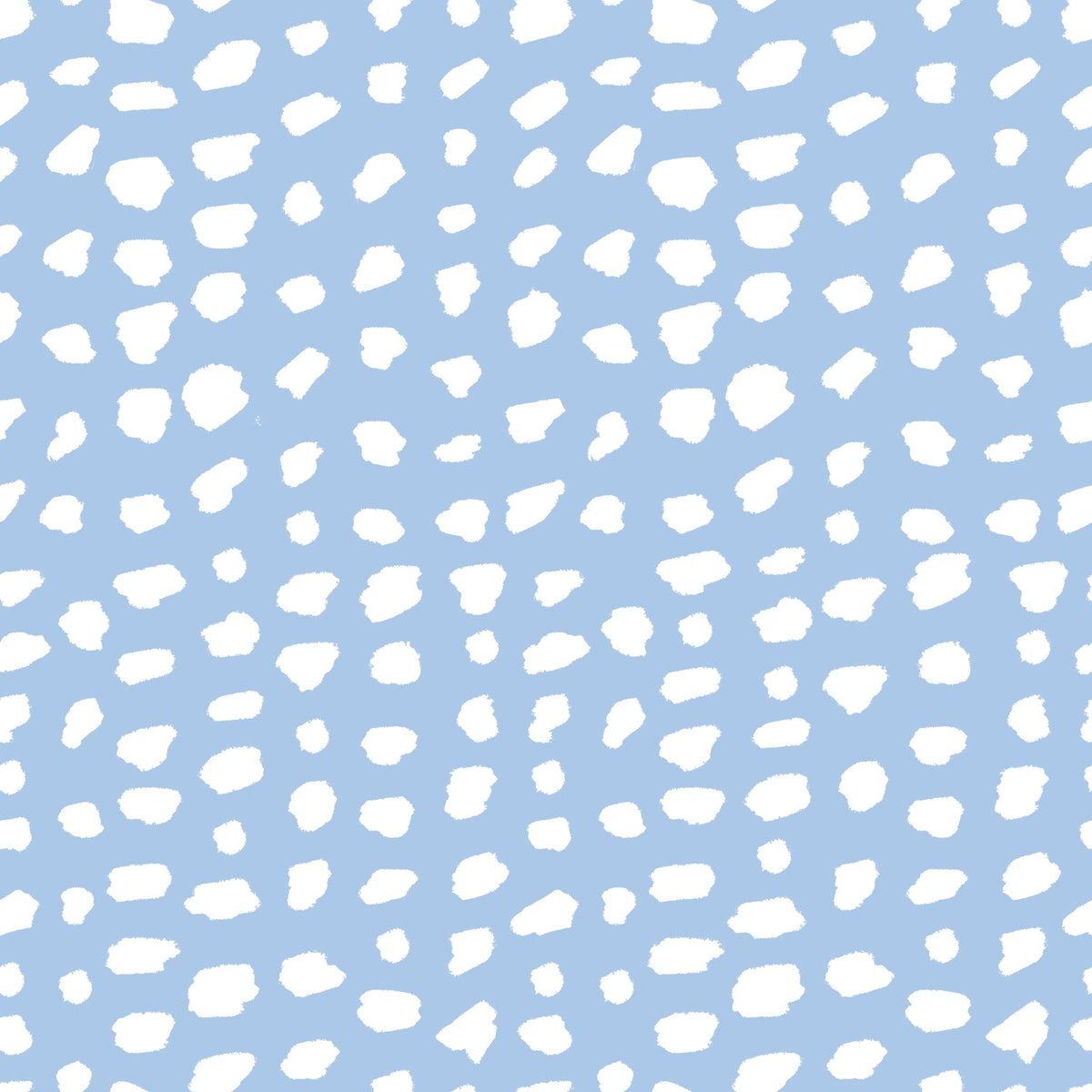 Light Blue Fish Dots Mural Wallpaper - pure wallpaper artwork