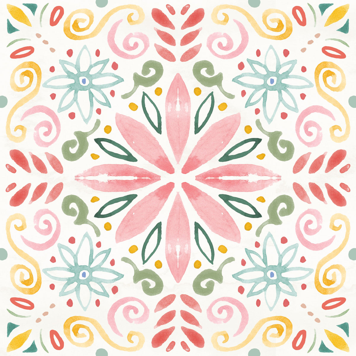 Wild Blooms VIII Mural Wallpaper - pure wallpaper artwork