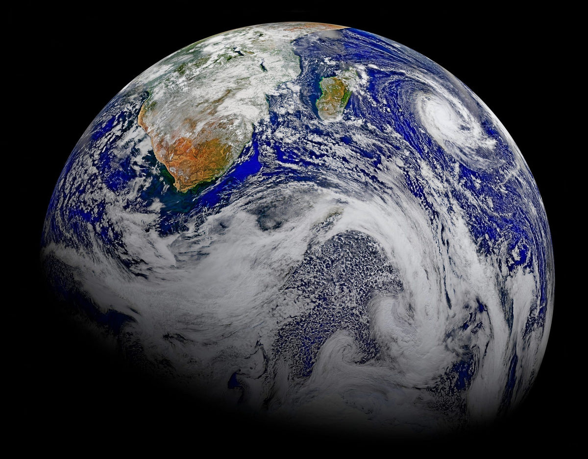 Planet Earth, Southern Africa and Surrounding Oceans Mural Wallpaper - pure wallpaper artwork