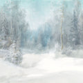Peaceful Winter Mural Wallpaper - pure wallpaper artwork