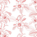 Blooming Magnolia Mural Wallpaper - pure wallpaper artwork