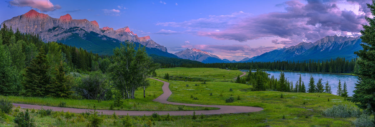 Trail Running Canada Mural Wallpaper - pure wallpaper artwork