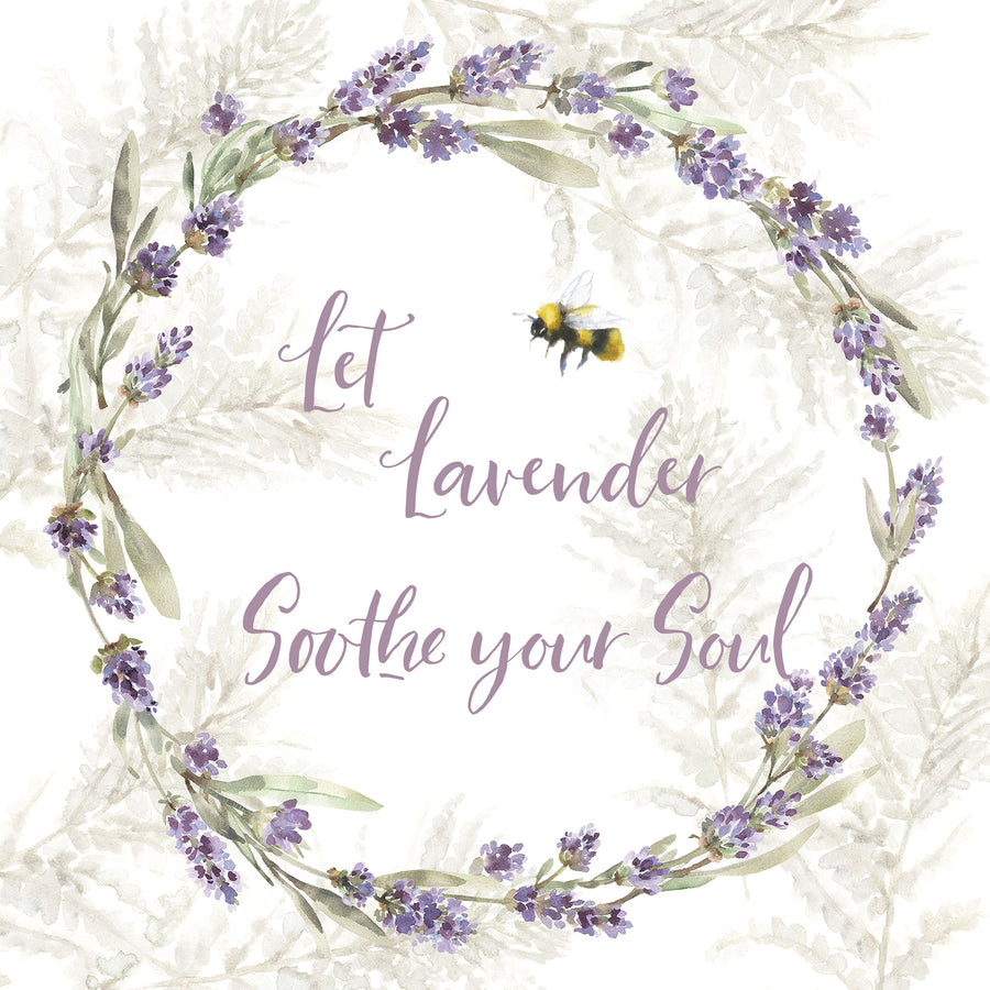 Fresh Lavender VII Mural Wallpaper