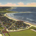 Greetings From the Beach Mural Wallpaper - pure wallpaper artwork