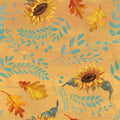 Fall Harvest Yellow Mural Wallpaper - pure wallpaper artwork