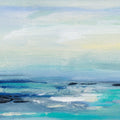Turquoise Sea Waves II Mural Wallpaper - pure wallpaper artwork