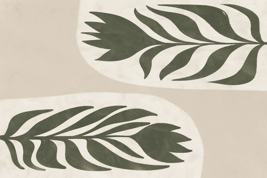 Floral Simplicity II Mural Wallpaper