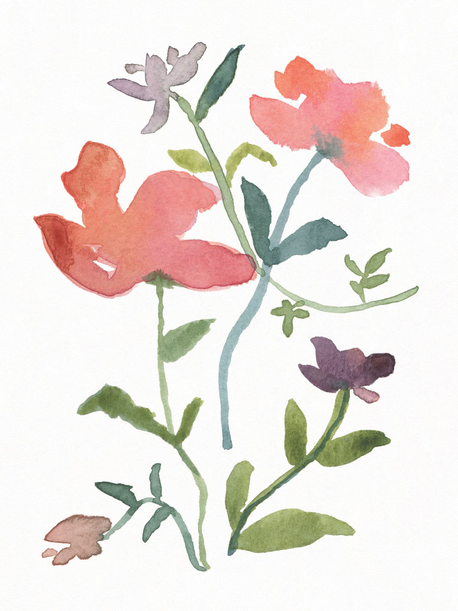 Pretty Blooms I Mural Wallpaper