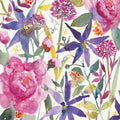 June Flowers Mural Wallpaper - pure wallpaper artwork