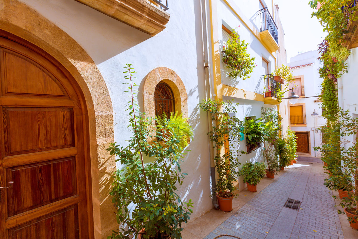 Downtown Alicante Mural Wallpaper - pure wallpaper artwork