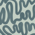Modern Abstract, Light Teal Mural Wallpaper - pure wallpaper artwork