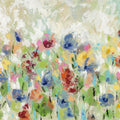 Springtime Meadow Flowers Mural Wallpaper - pure wallpaper artwork