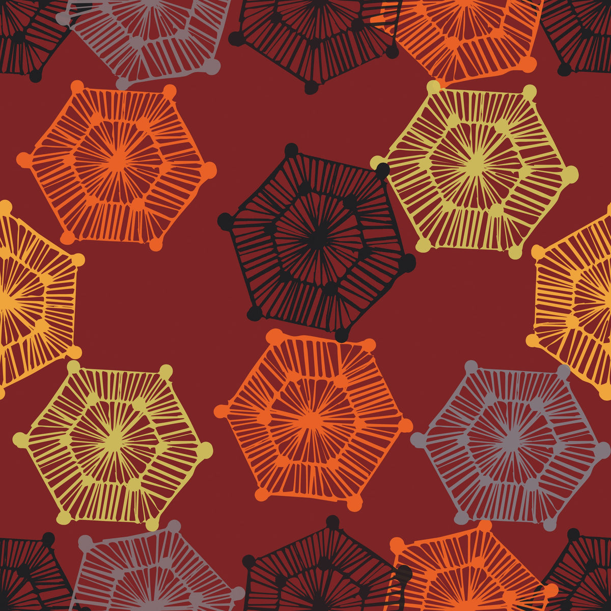 New Harvest Windows Brown Mural Wallpaper - pure wallpaper artwork