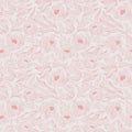 Hidden Peonies, Pink on White Mural Wallpaper - pure wallpaper artwork