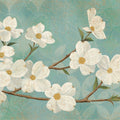 Kimono Blossoms Mural Wallpaper - pure wallpaper artwork