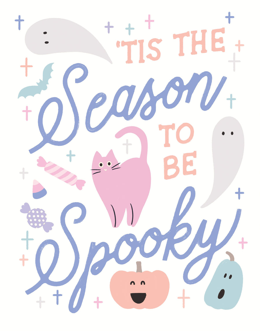 Trick or Treat V Pastel Mural Wallpaper