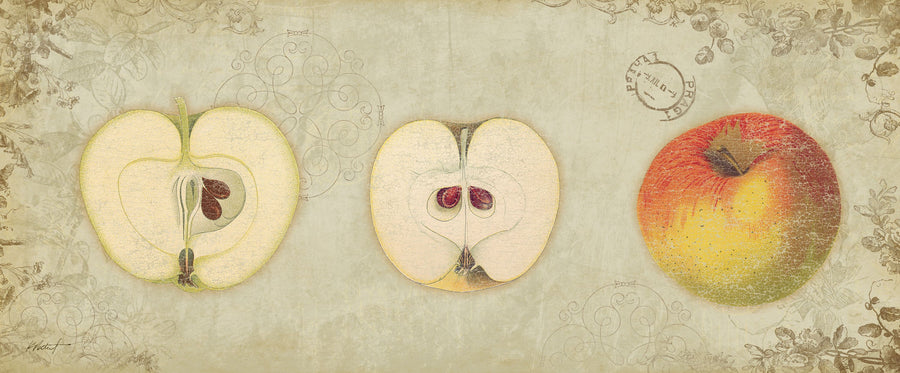 Apple Quartet Mural Wallpaper