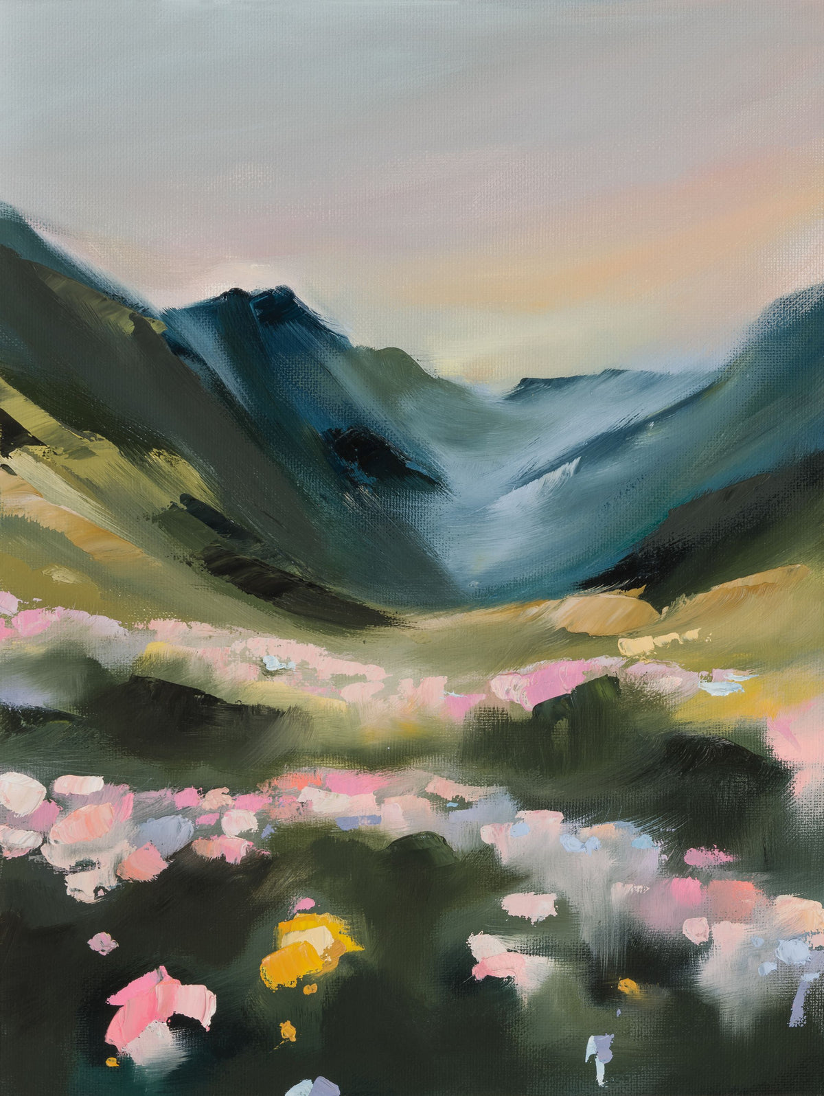 Wildflower Canyon Mural Wallpaper - pure wallpaper artwork