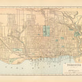 Map of Toronto Mural Wallpaper - pure wallpaper artwork