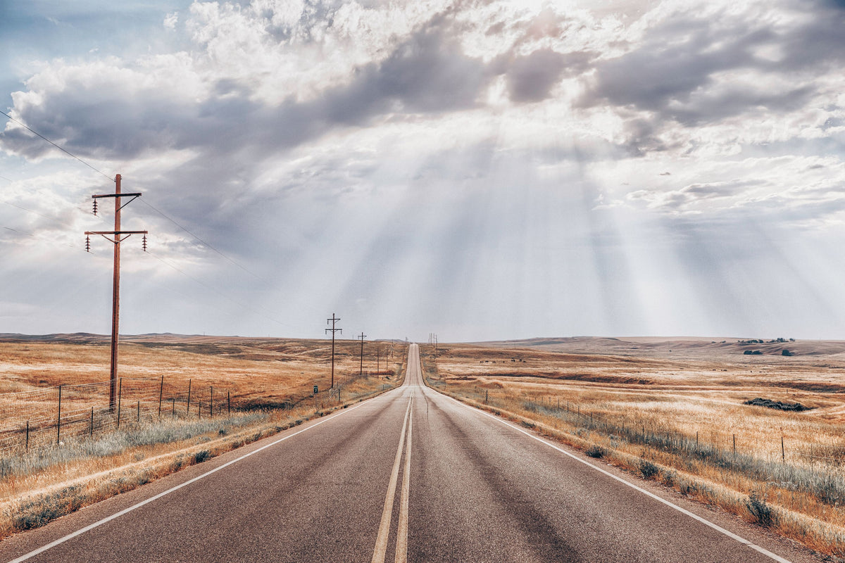 Road For Days Mural Wallpaper - pure wallpaper artwork