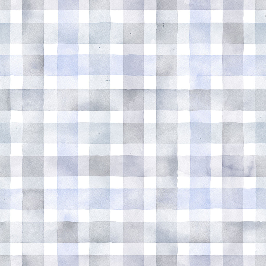 Checkered Watercolor, Stone Mural Wallpaper