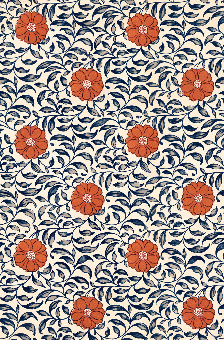 Authentique,Pattern Mural Wallpaper