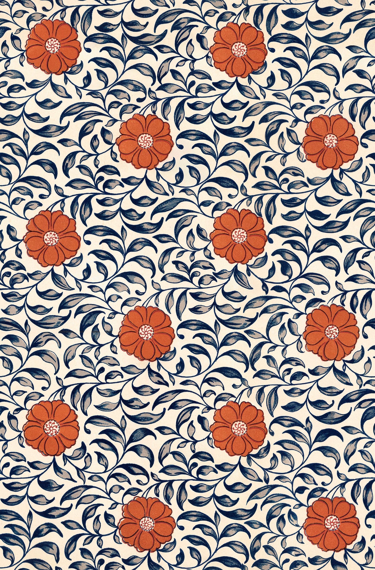 Authentique,Pattern Mural Wallpaper - pure wallpaper artwork