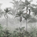 Lush Jungle Mural Wallpaper - pure wallpaper artwork