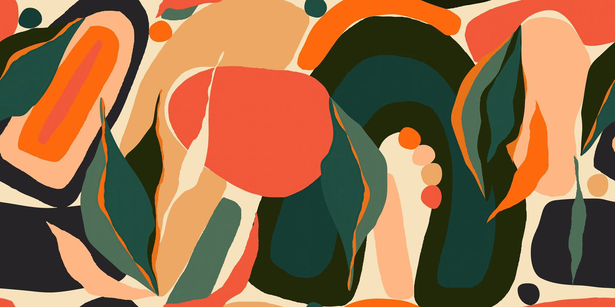 Palm Desert Mural Wallpaper - pure wallpaper artwork