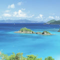 Tropical Paradise Cove Mural Wallpaper - pure wallpaper artwork