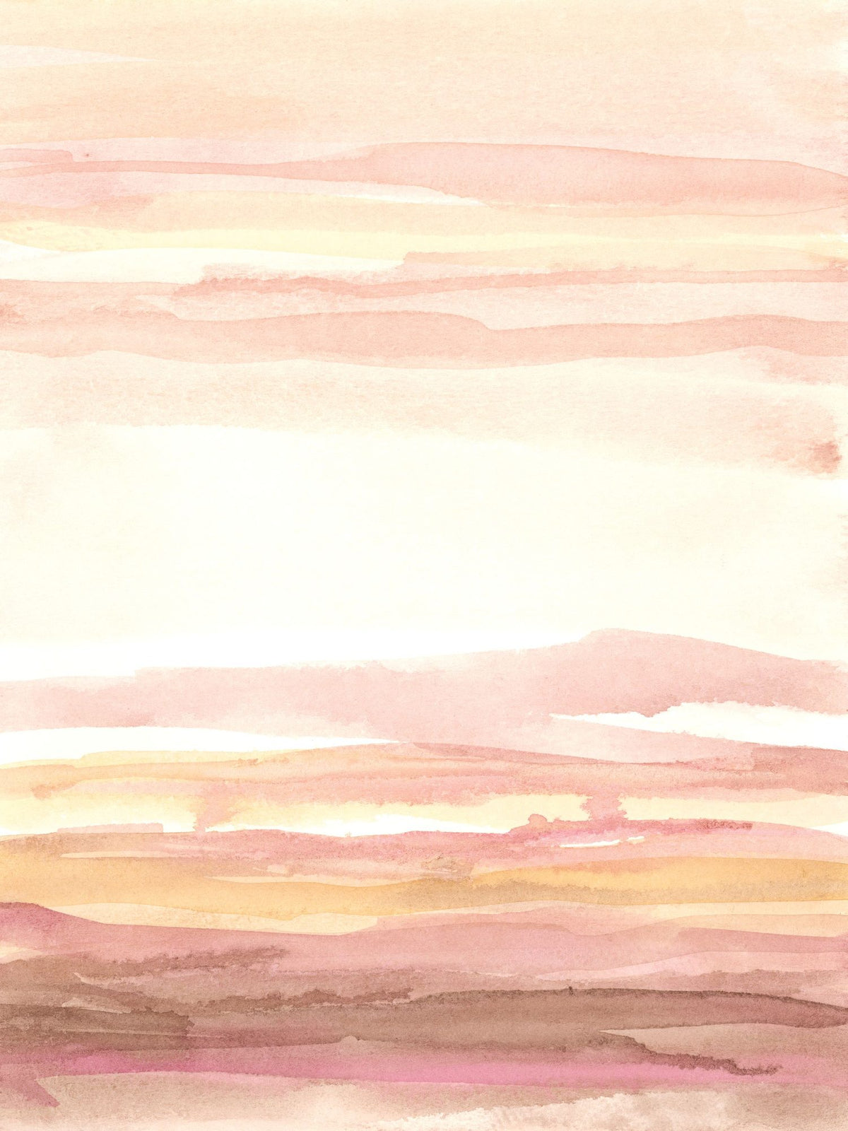 Pink Sunset I Mural Wallpaper - pure wallpaper artwork