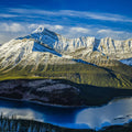 Mt. Nestor, and Goat Mountain Mural Wallpaper - pure wallpaper artwork