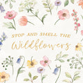 Wild Blooms IV Mural Wallpaper - Light Tone - pure wallpaper artwork