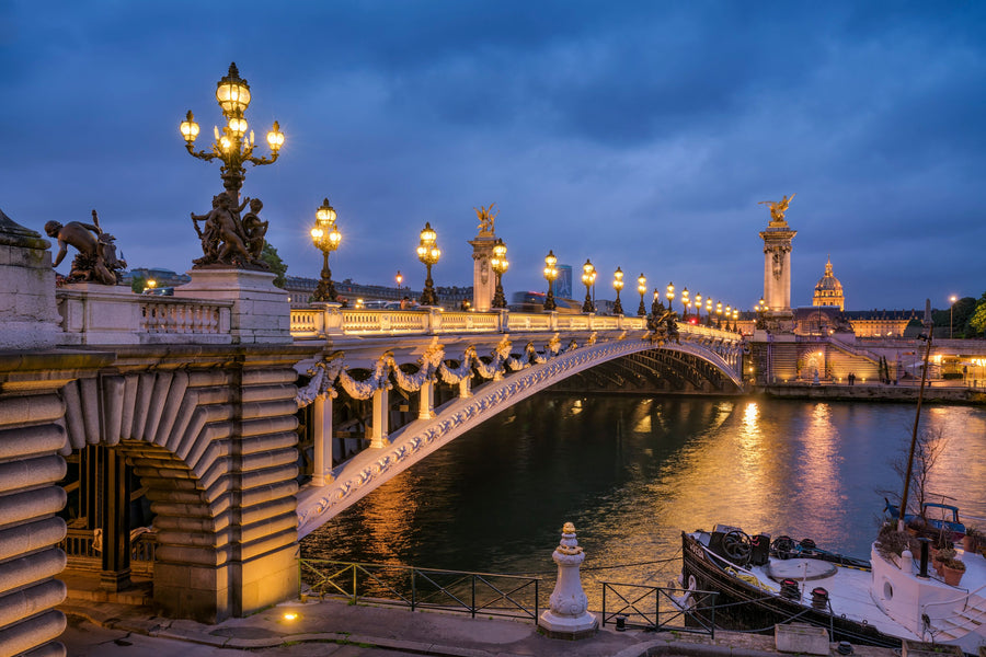 One Night in Paris Mural Wallpaper
