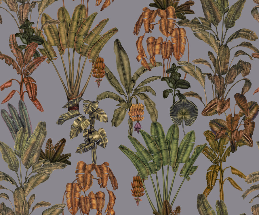 Banana Grove, Stone Mural Wallpaper
