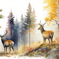 Kings of the Forest Mural Wallpaper - pure wallpaper artwork