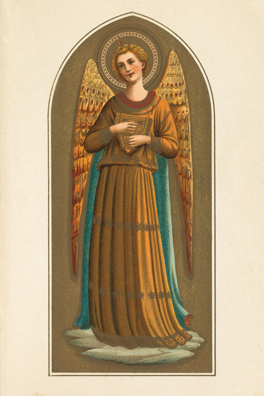 Musical Angel V Mural Wallpaper