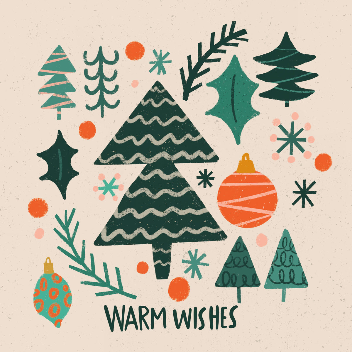 Warm Wishes IV Mural Wallpaper - pure wallpaper artwork