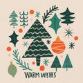 Warm Wishes IV Mural Wallpaper - pure wallpaper artwork