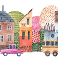 Our Street Mural Wallpaper - pure wallpaper artwork