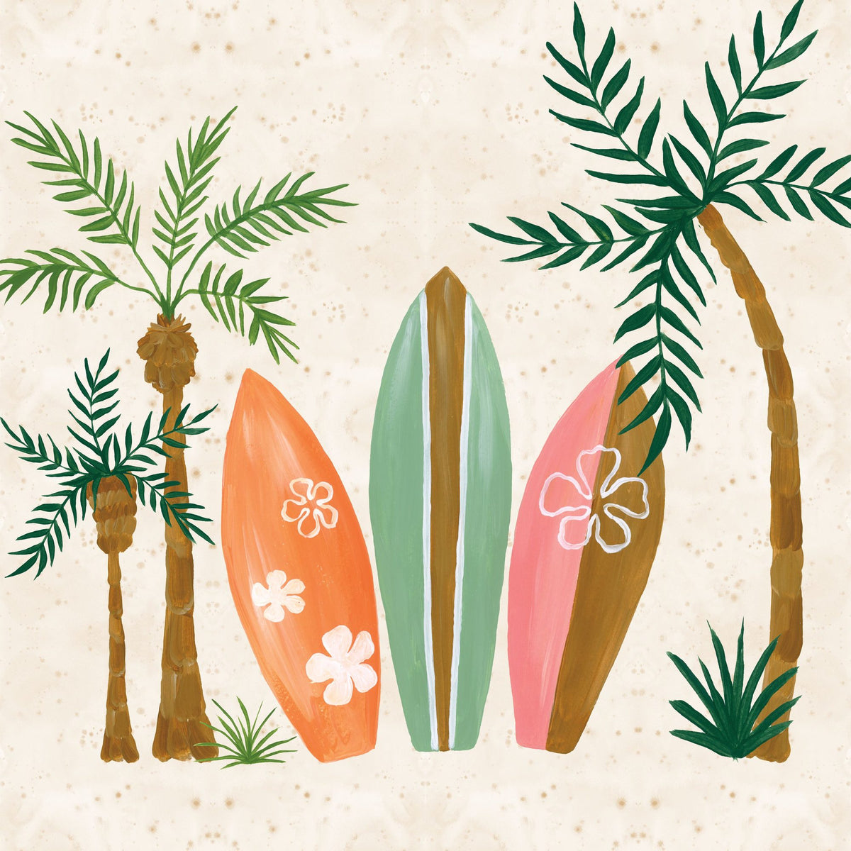 Beach Day IV Mural Wallpaper - pure wallpaper artwork