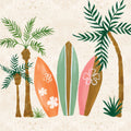 Beach Day IV Mural Wallpaper - pure wallpaper artwork