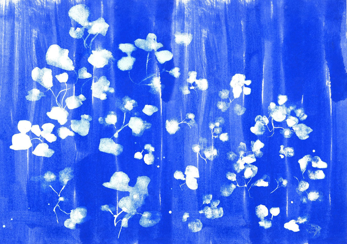 Singing Leaves Mural Wallpaper - pure wallpaper artwork