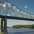 Tranquil Bridge Crossing Mural Wallpaper - pure wallpaper artwork