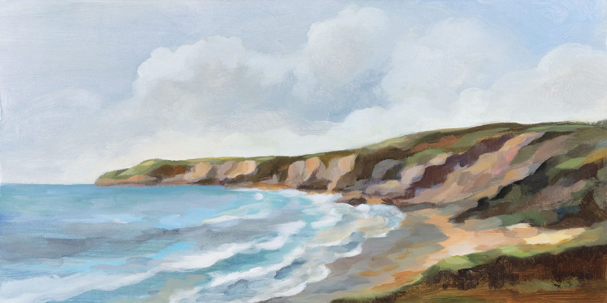 Pacific Coast Mural Wallpaper - pure wallpaper artwork