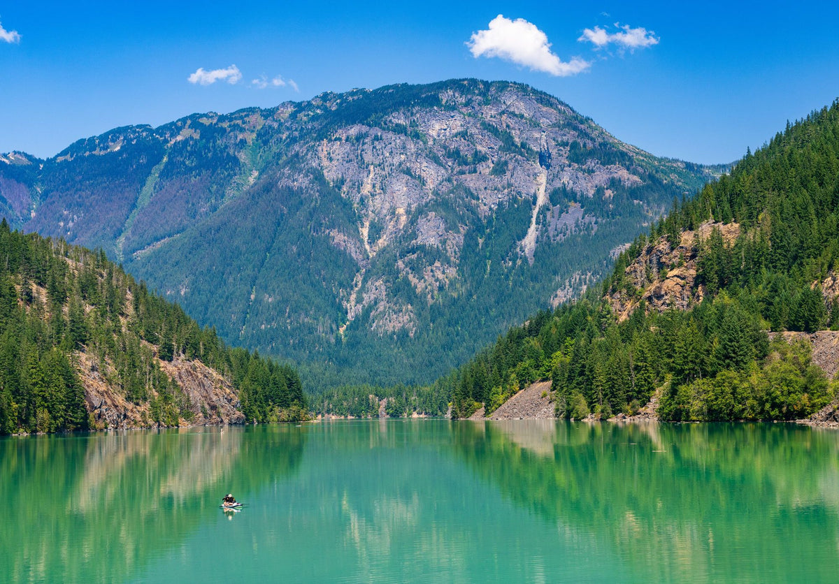 Diablo Lake II Mural Wallpaper - pure wallpaper artwork