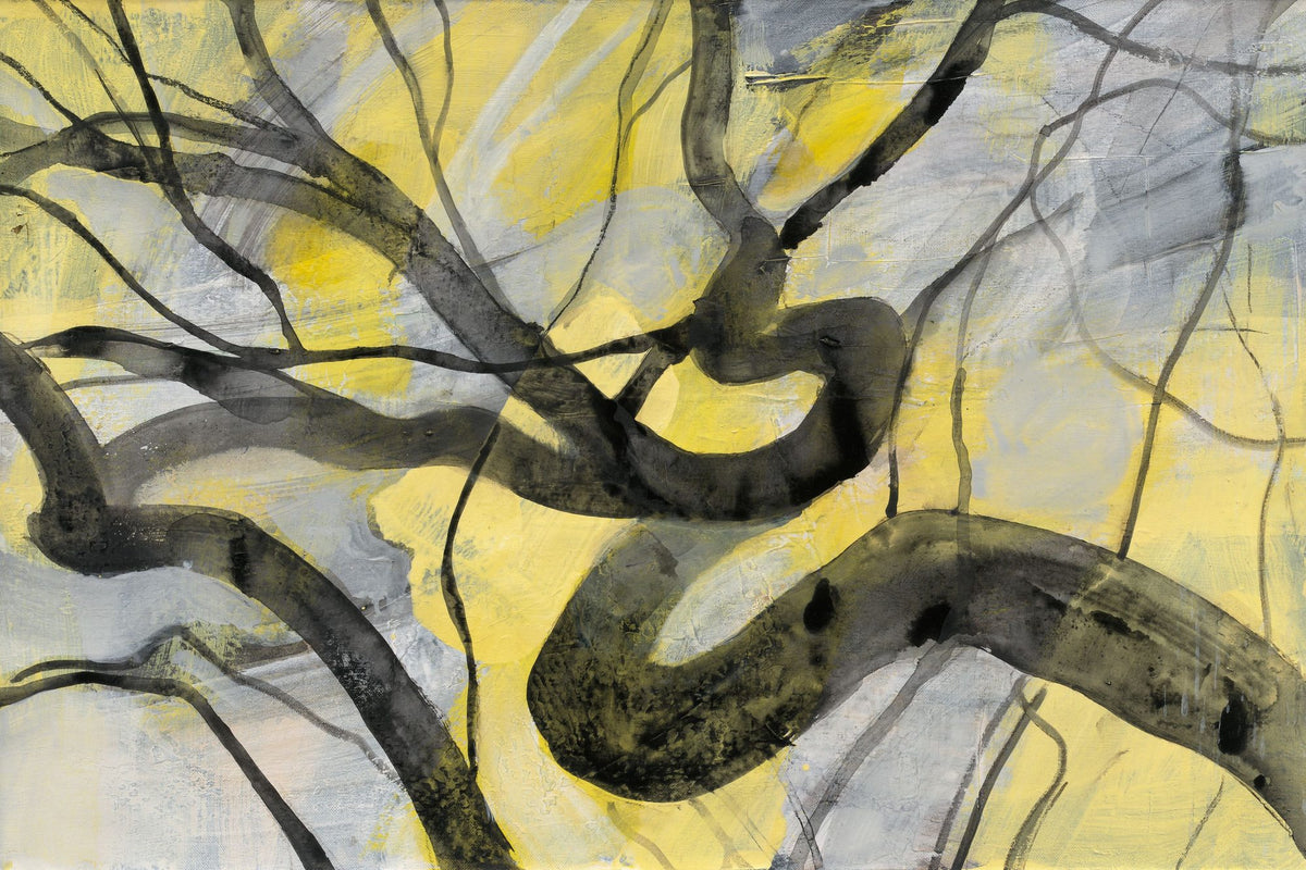 Twisted Trees Mural Wallpaper - pure wallpaper artwork
