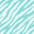 Watercolor Tiger Stripes, Turqouise Mural Wallpaper - pure wallpaper artwork