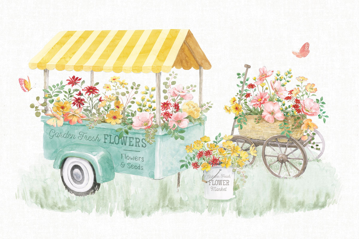 Soft Meadow VI Mural Wallpaper - pure wallpaper artwork